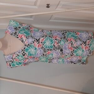 Aryeh Tropical Sheath Dress sz Medium